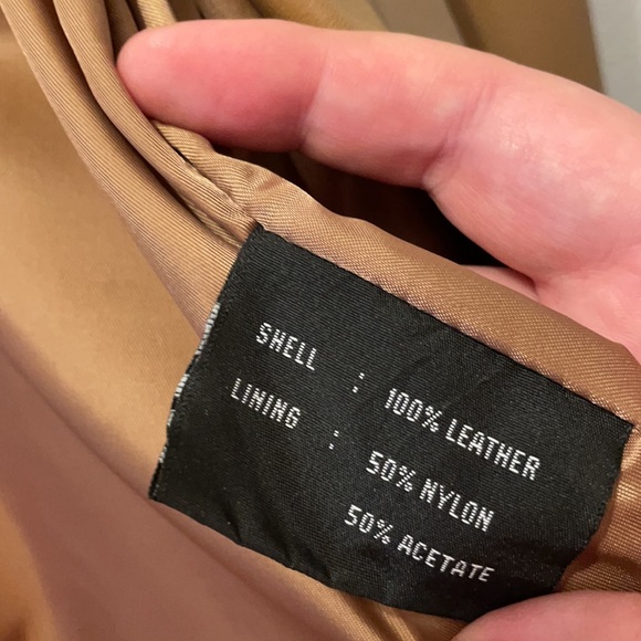 Leather Jacket JLC New York XL - Picture 7 of 7